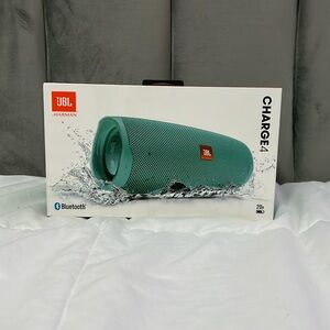 Empty JBL speaker boxes